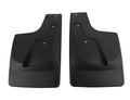 WeatherTech 19+ Dodge Ram w/o Factory Flares Front No Drill Mudflaps - Black