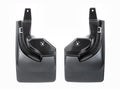 WeatherTech 2018+ Jeep Wrangler JL Rear No Drill MudFlaps - Black