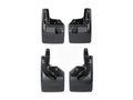 WeatherTech 2018+ Jeep Wrangler JL Rear No Drill MudFlaps - Black