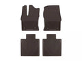 WeatherTech 22-23 Toyota Tundra (Incl. 2022 Tundra Hybrid) Front and Rear Rubber Mats - Cocoa