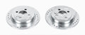 Power Stop 07-16 Mini Cooper Rear Evolution Drilled & Slotted Rotors - Pair