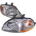 CRYSTAL HOUSING HEADLIGHTS CHROME