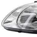 CRYSTAL HOUSING HEADLIGHTS CHROME