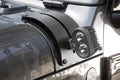 Adjustable Cowl Cover/Light Mount for 2020-2021 Jeep Gladiator, 2018-2021 Jeep Wrangler JL, Black Rampage