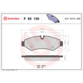 Brembo OE 19-23 Mercedes-Benz Sprinter 1500/19-22 Sprinter 2500 PRIME Low-Met Brake Pad - Rear