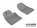 3D MAXpider 2011-2019 Ford Fiesta Kagu 1st Row Floormat - Gray