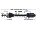 NEW CV AXLE