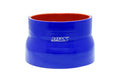 HPS Performance 4 - 4.5 ID 4 Long High Temp 4-ply Reinforced Silicone Reducer Coupler Hose Blue (102mm - 114mm ID 102mm Length)