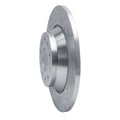 R1 16-25 Audi Q3 Rear Left Drilled & Slotted Silver Brake Rotor