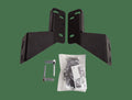 Go Rhino 15-22 Ford F-150 (Excl. Raptor/Active Park Assist) RC4 & RC3 LR Brackets - Tex. Blk