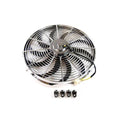 16' UNIVERSAL CURVE BLADE FAN CHROM