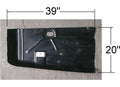 LH FLOOR PAN FRONT SEC CAMARO/FIREBIRD 6769 MADE IN TAI
