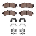 R1 99-11 Cadillac DTS Rear Performance Off-Road/Tow Brake Pads & Hardware Kit