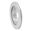 DFC 93-97 Chevrolet Camaro Rear Right Drilled & Slotted Silver Brake Rotor