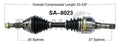 NEW CV AXLE