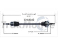 NEW CV AXLE