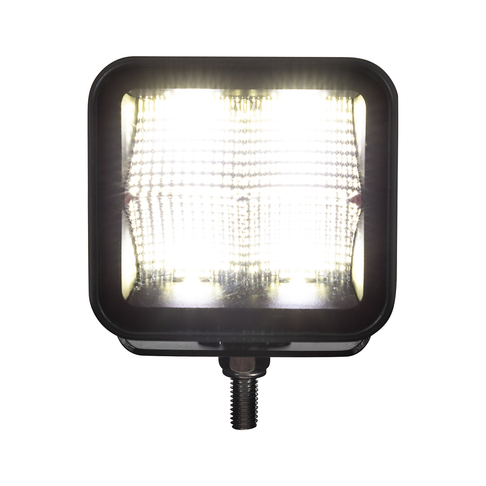 ULTRA BRIGHT EDGELESS 3 INCH WIDE FLOOD LIGHTSQUARE LENS
