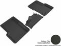 3D MAXpider 2015-2020 Jeep Renegade Kagu 2nd Row Floormats - Black