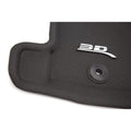 3D MAXpider 2017-2019 Subaru Impreza/Crosstrek Kagu 2nd Row Floormats - Black
