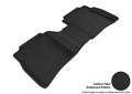 3D MAXpider 2013-2019 Nissan Sentra Kagu 2nd Row Floormats - Black