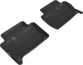3D MAXpider 2007-2015 Audi Q7 Kagu 2nd Row Floormats - Black