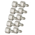 3/8 NPT(F) TO 1/8 AIRLINE STRAIGHT FITTING (10 PCS) DOT APPROVED