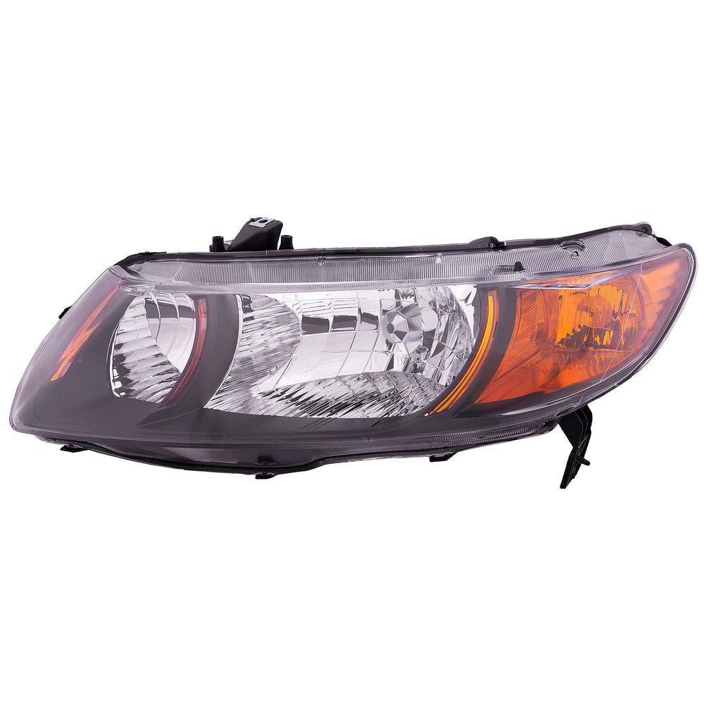 LH HEADLAMP ASSY COMPOSITE; COUPE; M/T; 6 SPEED; CIVIC 0809