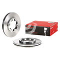 Brembo 86-94 Nissan D21/98-02 Frontier/87-95 Pathfinder Front Premium OE Equivalent Rotor