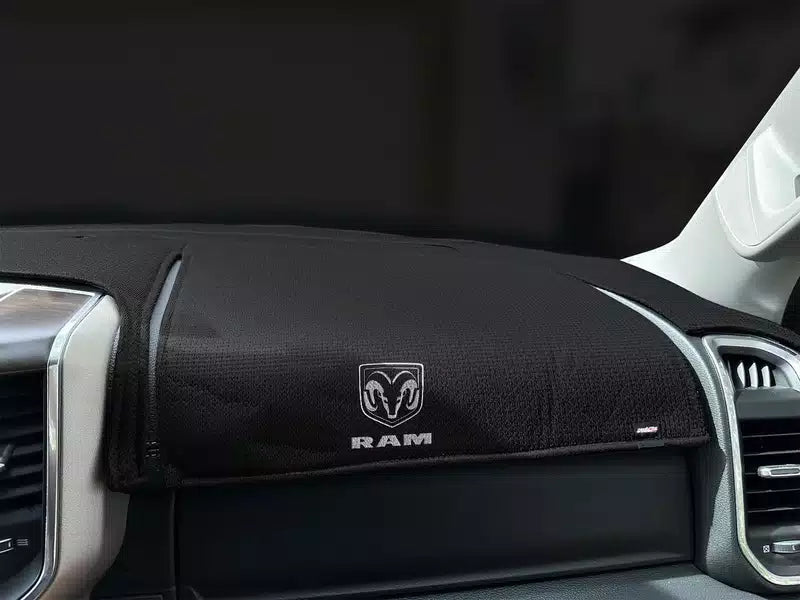 Covercraft 19-24 Dodge Ram 1500 Classic / 10-18 Dodge Ram 2500/3500 LE Dash Cover w Logo