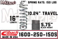 Eibach ERS 16.00 in. Length x 2.50 in. ID Coil-Over Spring