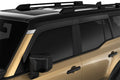 Low Profile Ventvisor Deflector Smoke Outside Mount 4 Piece For 2024-2025 GX550, Land Cruiser Husky Liners