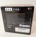 DragonFire Racing 2X2in Pod Light W/Side Lights