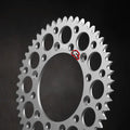 Renthal 04-16 Hon CRF250X/ 87/90-91 CR250R/2004 CR125R Rear Grooved Sprocket - Silver 520-54P Teeth