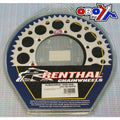 Renthal 95-03 Husqvarna WR/WRE 125/TC 570-610/ Gas Gas Rear Grooved Sprocket - Silver 520-52P Teeth