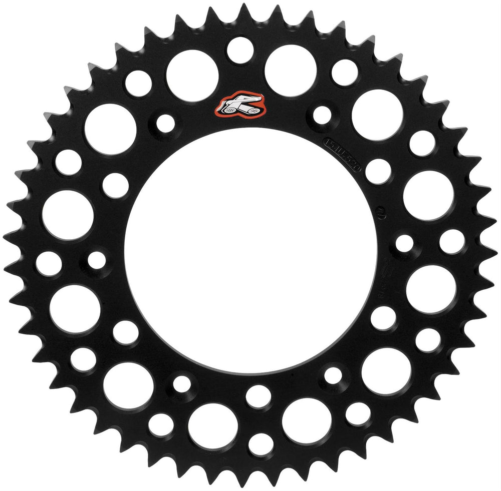 Renthal 2016/18-19 KTM 125 XC-W/ 250EXC/ 350 EXC-F Rear Grooved Sprocket - Black 520-52P Teeth