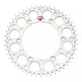 Renthal 99-24 Yamaha YZ125-450/ WR250-450 Rear Grooved Sprocket - Silver 520-46P Teeth