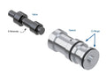 Suncoast Converters Boost Valve Kit - Late Style .421 Dia. O-ring Style 77898E-14K