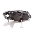 RH H/LMP ASSY COMP; HYBRID; INCL SIDE MRKR/PRK/SGNL LAMPS; W/O BULBS OR SOCKETS CIVIC 200405