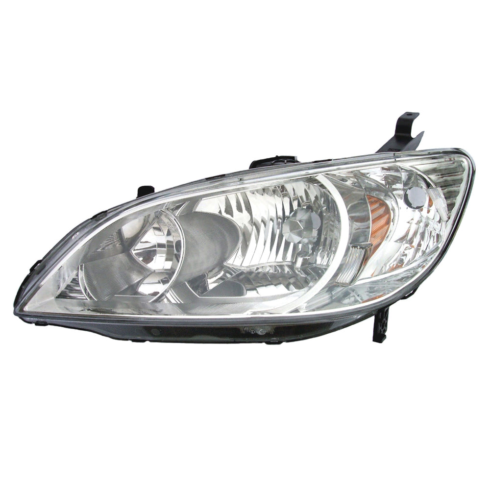 LH H/LMP ASSY COMP; HYBRID; INCL SIDE MRKR/PRK/SGNL LAMPS; W/O BULBS OR SOCKETS CIVIC 200405