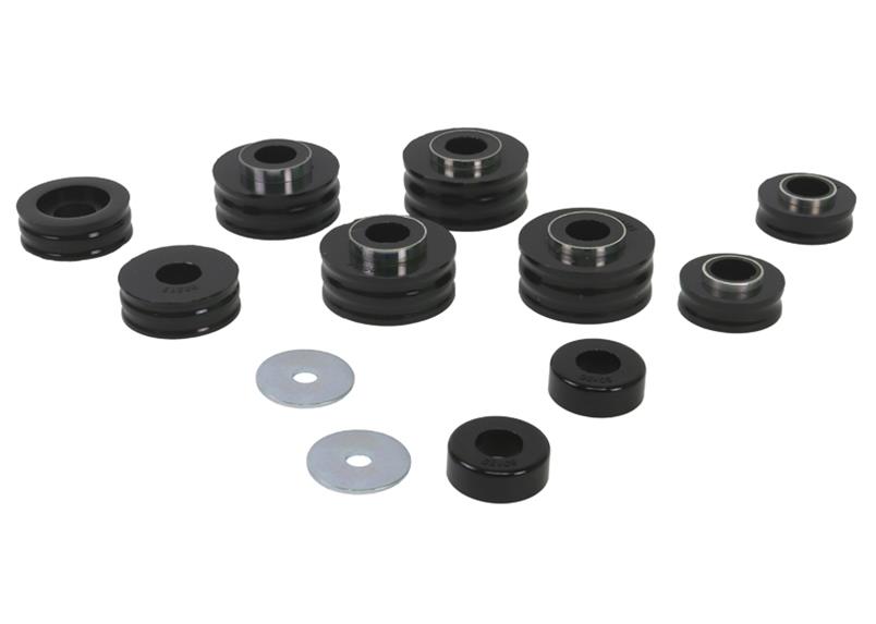 Body mount - bushing 10 Bushings 2 Washers Grease