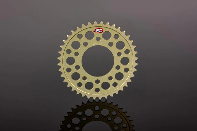 Renthal 19+ BMW S1000R/19-23 S1000RR/ 20+ S1000XR Rear Hard Anodized Sprocket - 520-42P Teeth