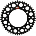 Renthal 23+ KTM 350 EXC-F/450SMR/690 Enduro/Husq Rear Grooved Sprocket - Black 520-46P Teeth
