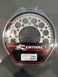 Renthal 92-24 Honda CR125R/250R/500R/CRF250R/X/450R/RWE/RX Rr Grooved Sprocket - Sil 520-49P Teeth
