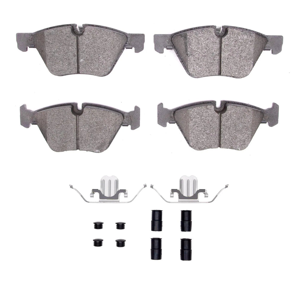 R1 2007-2013 BMW 125i (Mexico) Front R1 Euro Ceramic Pads & Hardware Kit