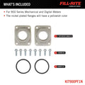 KIT 900 1IN NPT METER/FLANGE NICKLE