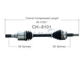 NEW CV AXLE