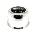 Weld Push-Thru Billet Center Cap (3.16 OD X 2.20 Tall) - Black