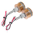 Letric Lighting Grip Ind Lghts Brss Cp Wht/Amb