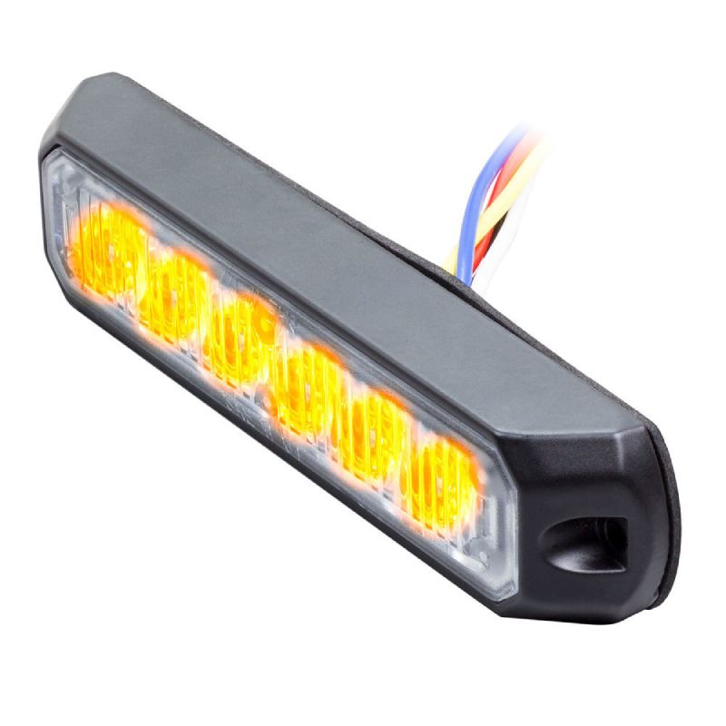 MARKER LIGHTS (6) 3 WATT - AMBER - MUNICIPALITY SERIES
