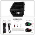 Spyder 23-25 Chevy Colorado OEM Style LED Fog Lights w/ Switch (FL-CCOL2023-LED-C)